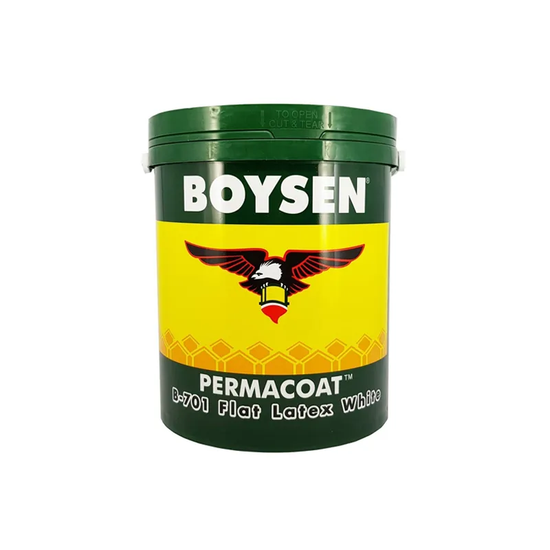 R-PAINT BOYSEN GAL LATEX FLAT WHITE 701